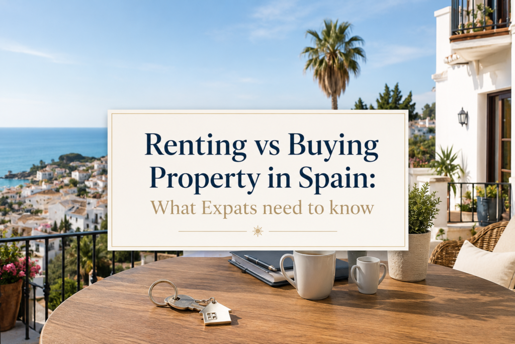 Renting vs Buying Property in Spain: What Expats Need to Know