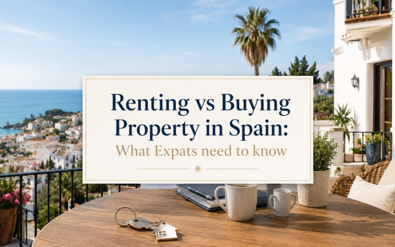 Renting vs Buying Property in Spain: What Expats Need to Know